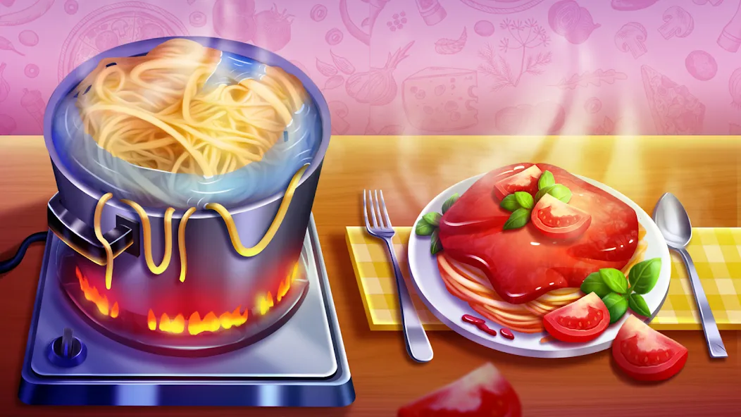 Cooking Team: Restaurant Games [MOD: безлимитные монеты и энергия] — Скачать бесплатно (APK) — скриншот 1