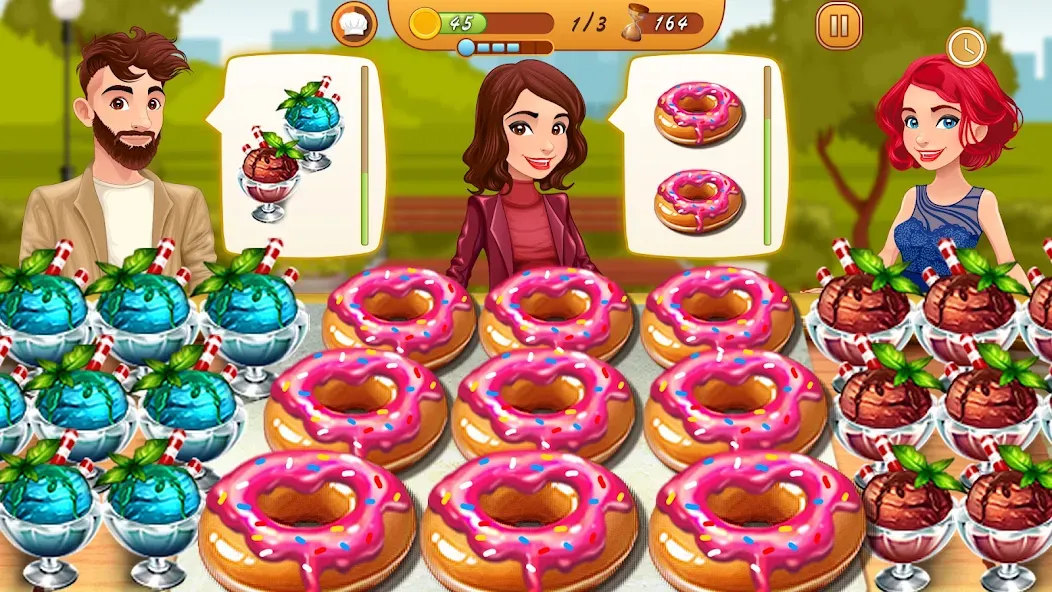 Cooking Team: Restaurant Games [MOD: безлимитные монеты и энергия] — Скачать бесплатно (APK) — скриншот 5