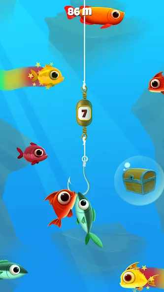 Go Fishing - by Coolmath Games [MOD: безлимитные деньги и улов] (Бесплатно / APK) — скриншот 1