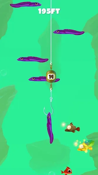 Go Fishing - by Coolmath Games [MOD: безлимитные деньги и улов] (Бесплатно / APK) — скриншот 4