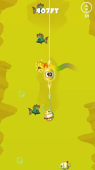 Go Fishing - by Coolmath Games [MOD: безлимитные деньги и улов] (Бесплатно / APK) — скриншот 5