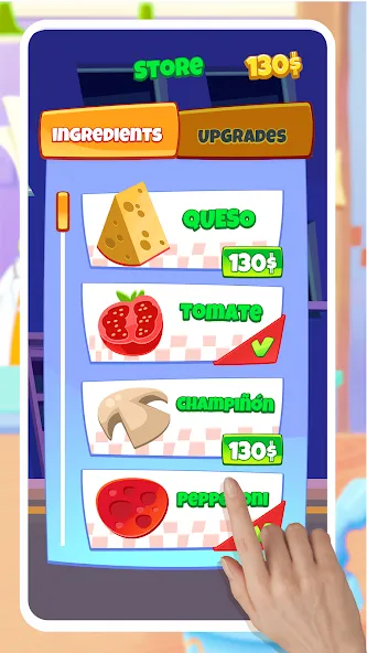 Pizza Maker - Cooking Games [MOD: безлимитные деньги и все рецепты] (Бесплатно / APK) — скриншот 4