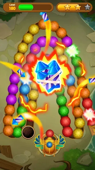 Marble Shoot Blast [MOD: безлимитные жизни и усиленные бонусы] последняя версия — скриншот 5