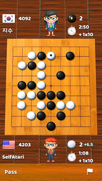 Скачать Go Game - BadukPop [MOD: безлимитные подсказки и премиум функции] — скриншот 5