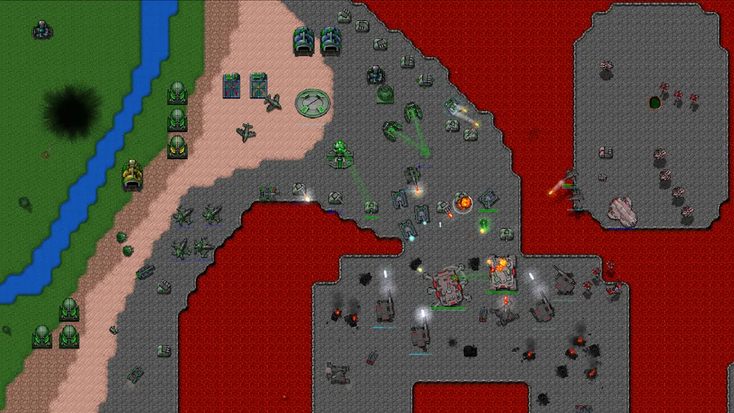 Скачать взлом Rusted Warfare - Demo [MOD: демо-версия стратегии в реальном времени] — скриншот 4