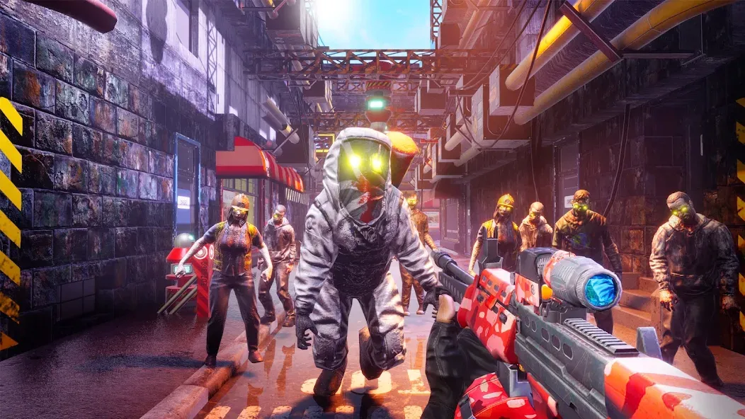 Zombie Fire 3D: Offline Game [MOD: безлимитные монеты и патроны] последняя версия — скриншот 3