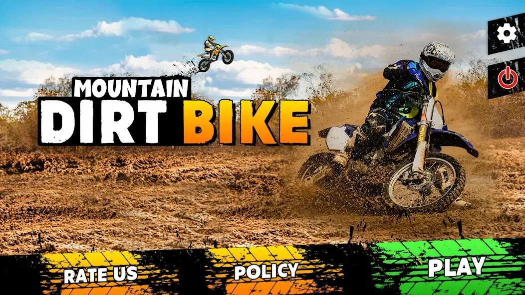 Скачать Mountain Dirt Bike Champions [MOD: безлимитные деньги и топливо] на телефон — скриншот 4