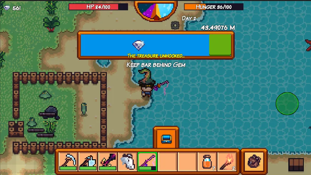 Скачать взлом Pixel Survival Game 3 [MOD: безлимитные ресурсы и здоровье] — скриншот 5