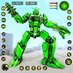 Взломанная Dino Robot - Car Robot Games [MOD: разблокированы все роботы и машины] на Андроид