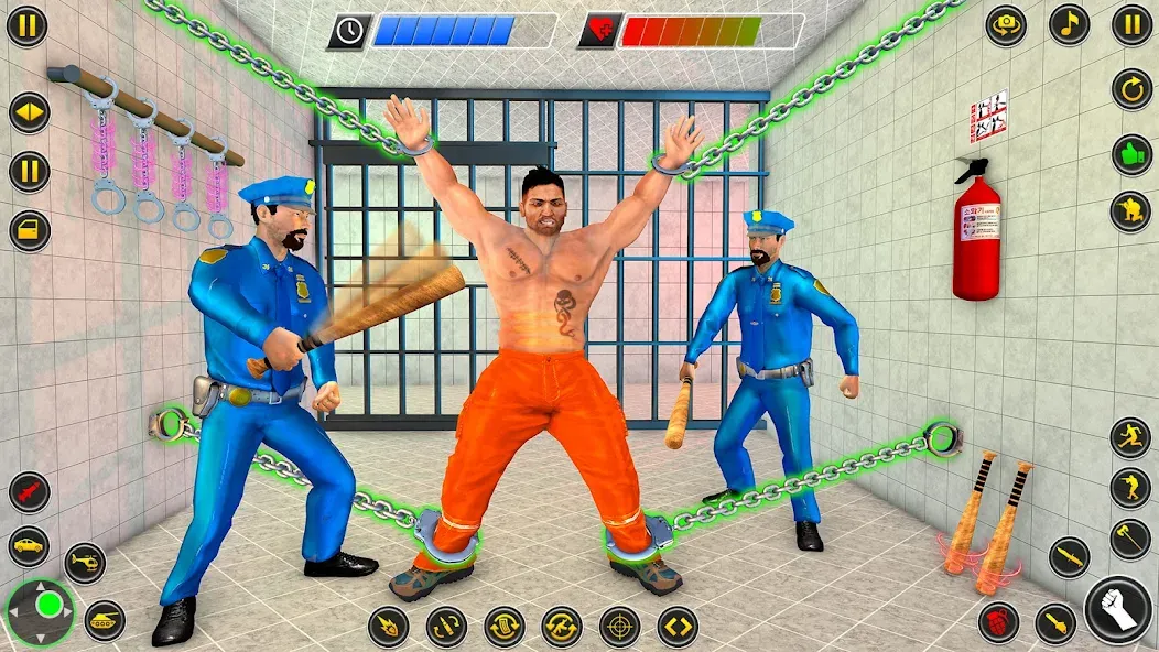 Скачать Grand Jail Prison: Escape Game [MOD: побег из тюрьмы без ограничений] на телефон — скриншот 3