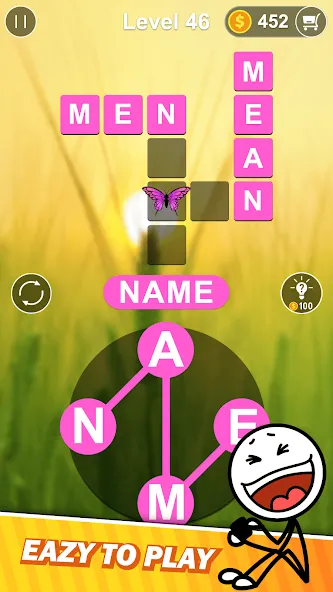 Word Connect - Word Search [MOD: без рекламы и подсказки доступны] (Бесплатно / APK) — скриншот 4