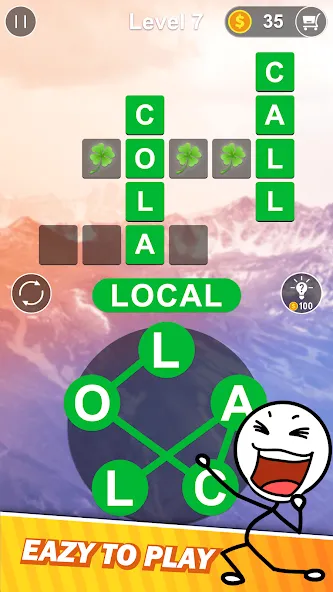 Word Connect - Word Search [MOD: без рекламы и подсказки доступны] (Бесплатно / APK) — скриншот 5