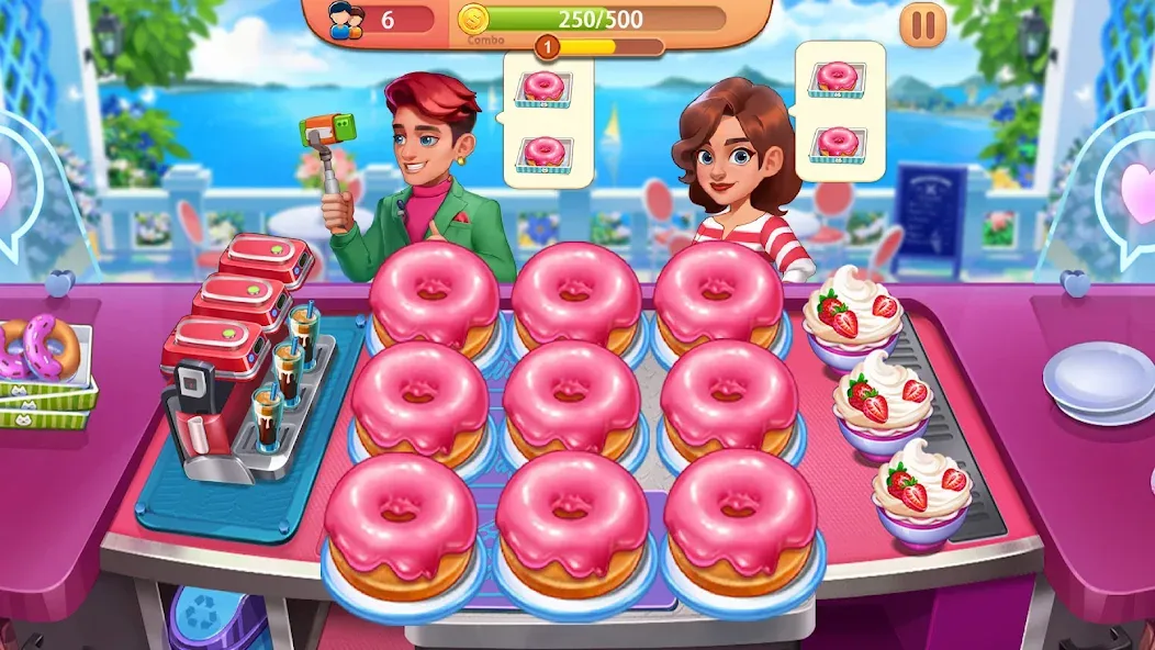 Cooking Journey: Cooking Games [MOD: безлимитные монеты и открыты все уровни] на Андроид — скриншот 3