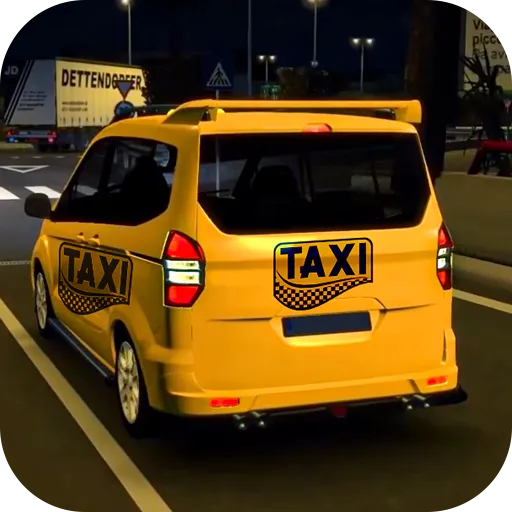 Скачать US Taxi Game 2023-Taxi Driver [MOD: безлимитные деньги и топливо] — скриншот 1