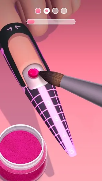 Скачать Acrylic Nails! [MOD: безлимитные деньги и всё открыто] — скриншот 3
