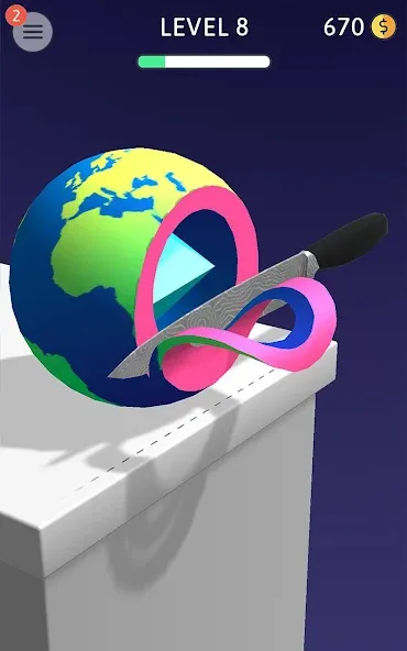ASMR Slicing [MOD: без рекламы и бесконечные монеты] (Бесплатно / APK) — скриншот 4