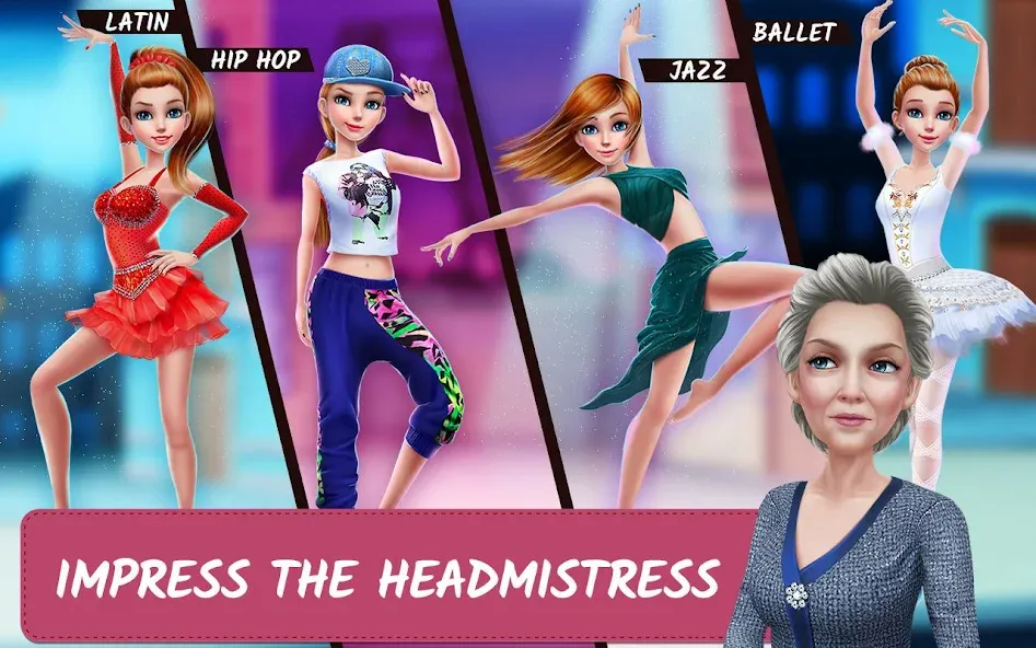 Dance School Stories [MOD: безлимитные деньги и энергия] на Андроид — скриншот 3