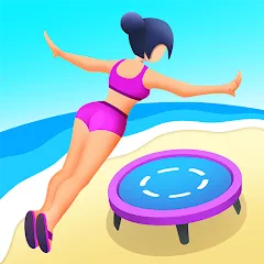 Скачать Flip Jump Stack! [MOD: без рекламы и все уровни открыты] на телефон
