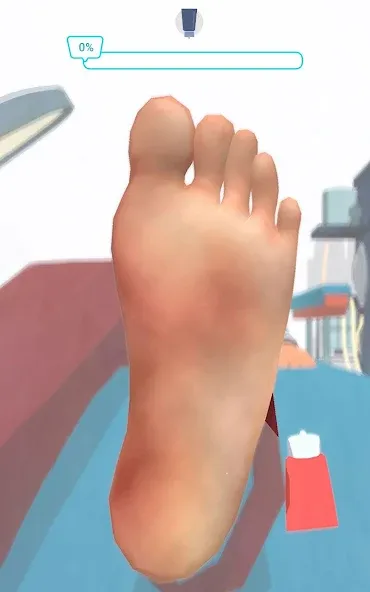 Foot Clinic - ASMR Feet Care [MOD: безлимитные деньги и открыты все уровни] (Бесплатно / APK) — скриншот 4