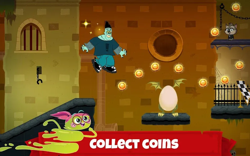 Скачать взлом Hotel Transylvania Adventures [MOD: безлимитные монеты и все уровни открыты] — скриншот 4