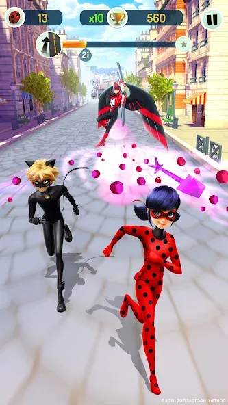 Miraculous Ladybug & Cat Noir [MOD: безлимитные деньги и открыты все уровни] последняя версия — скриншот 5