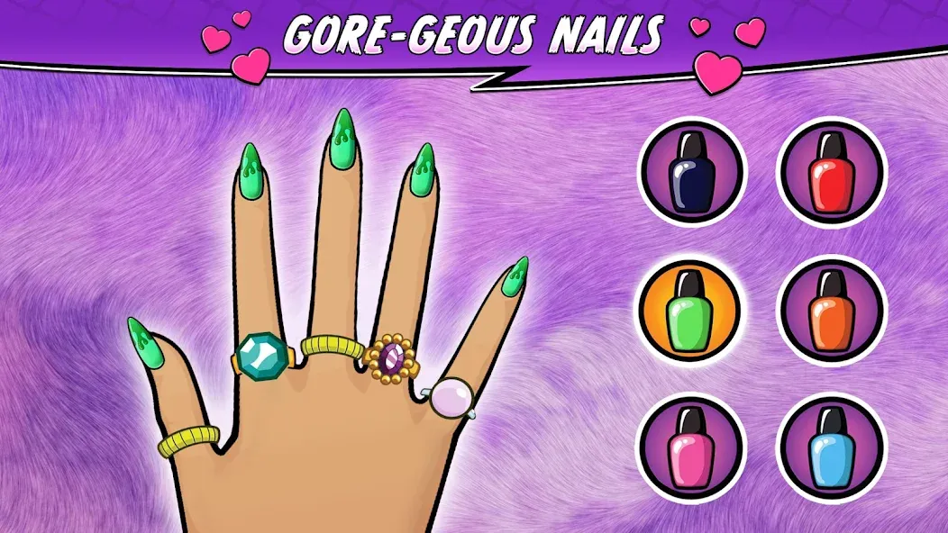 Скачать взлом Monster High™ Beauty Salon [MOD: безлимитные деньги и все наряды] — скриншот 1