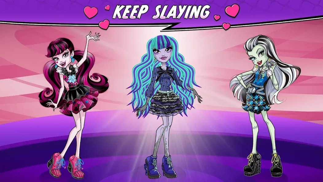 Скачать взлом Monster High™ Beauty Salon [MOD: безлимитные деньги и все наряды] — скриншот 5