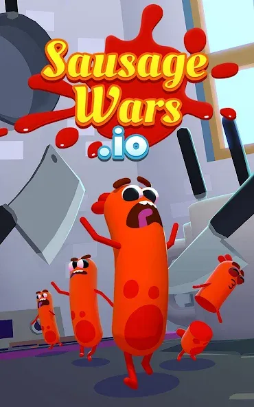 Sausage Wars.io [MOD: без рекламы и все скины] — Скачать бесплатно (APK) — скриншот 5