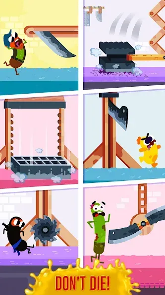 Run Sausage Run! [MOD: неуязвимость и безлимитные жизни] — Скачать бесплатно (APK) — скриншот 3