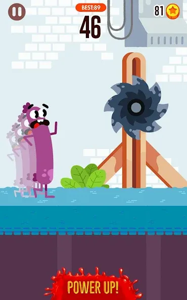 Run Sausage Run! [MOD: неуязвимость и безлимитные жизни] — Скачать бесплатно (APK) — скриншот 4