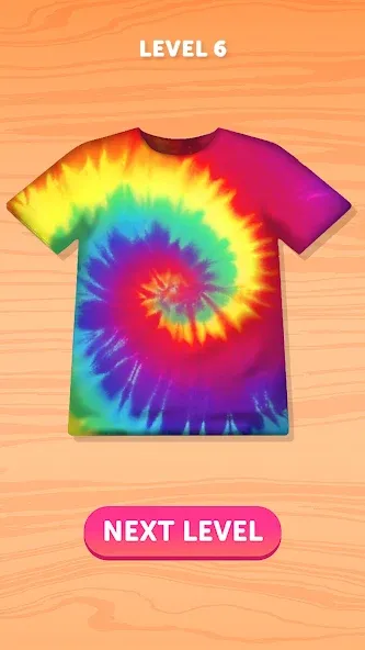 Tie Dye [MOD: безлимитные деньги и все уровни] (Бесплатно / APK) — скриншот 2
