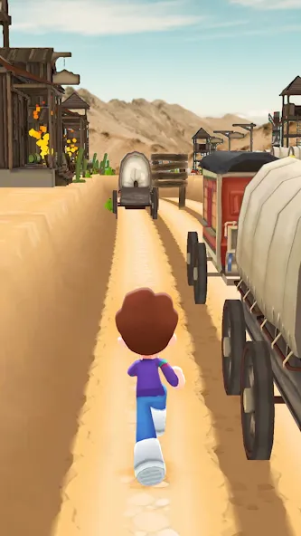 Subway Craft: Fun Runner [MOD: безлимитные монеты и разблокированы персонажи] (Бесплатно / APK) — скриншот 4