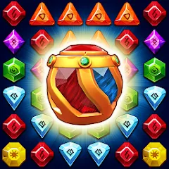 Jewel Ancient Pyramid Treasure [MOD: безлимитные монеты и жизни] на Андроид
