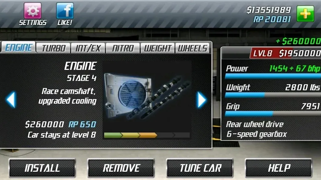 Drag Racing [MOD: безлимитные деньги и открыты все машины] (Бесплатно / APK) — скриншот 3