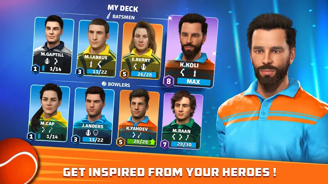Скачать Cricket Gangsta™ Cricket Games [MOD: безлимитные деньги и все команды открыты] на телефон — скриншот 3