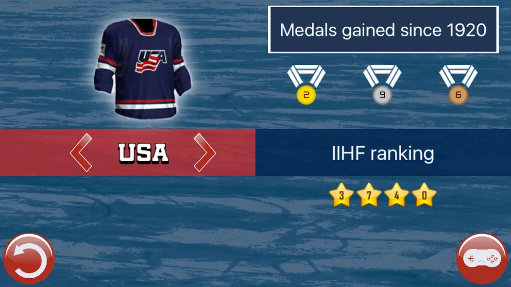 Скачать взлом Hockey MVP [MOD: безлимитные деньги и улучшенные характеристики] — скриншот 4
