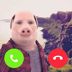 John Pork In Video Call [MOD: бесконечные звонки без ограничений] (Бесплатно / APK)