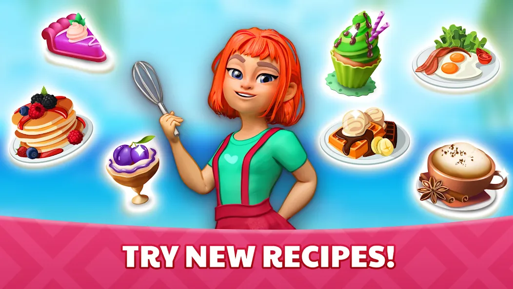 Cooking Cup: Fun Cafe Games [MOD: безлимитные деньги и ингредиенты] — Скачать бесплатно (APK) — скриншот 2