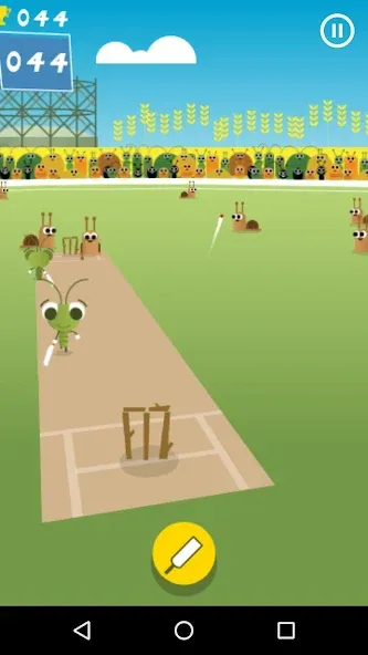 Doodle Cricket - Cricket Game [MOD: безлимитные монеты и все уровни] на Андроид — скриншот 3