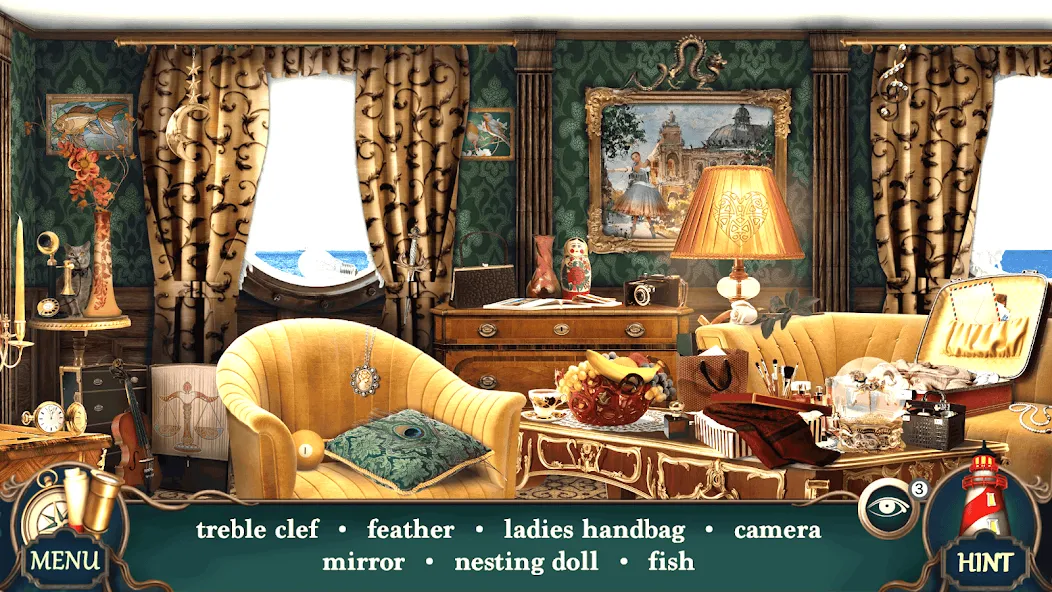 Скачать взлом Mystery Hotel: Hidden Objects [MOD: безлимитные подсказки и монеты] — скриншот 4