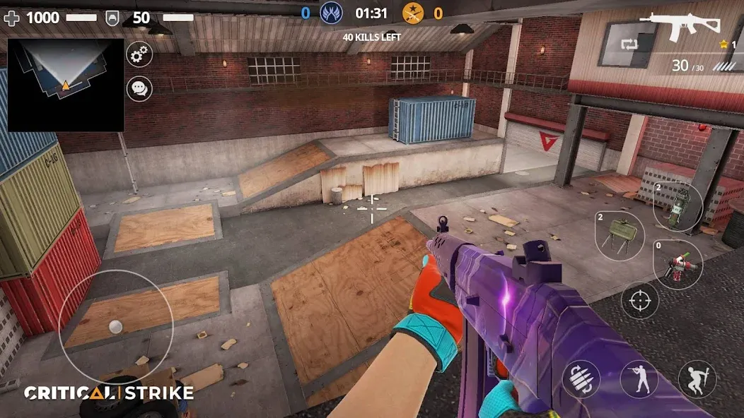 Скачать Critical Strike CS: Online FPS [MOD: много денег и оружия] — скриншот 2