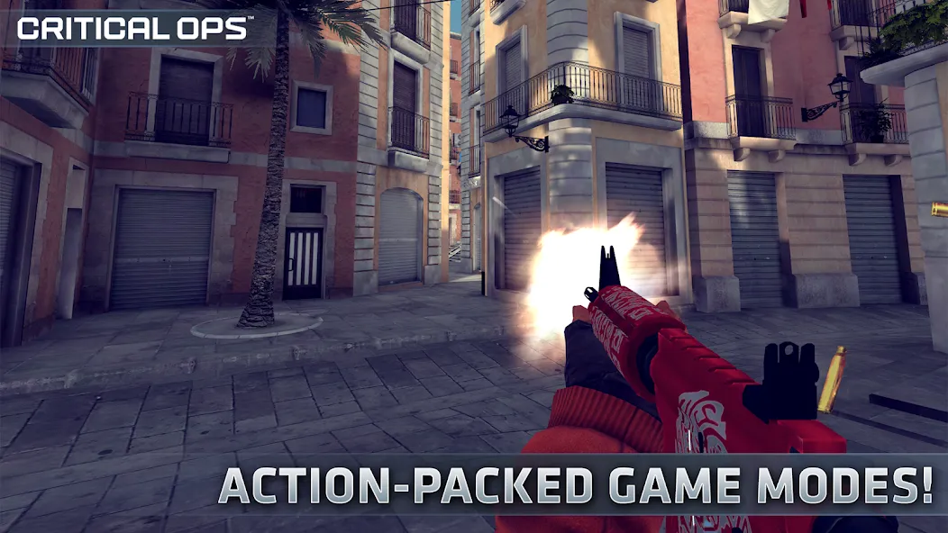 Скачать взлом Critical Ops: Multiplayer FPS [MOD: безлимитные деньги и оружие] — скриншот 4