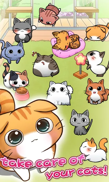 Cat Room - Cute Cat Games [MOD: милые котики и новые комнаты] — Скачать бесплатно (APK) — скриншот 2