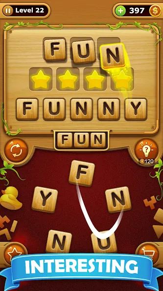 Word Connect - Word Games [MOD: безлимитные подсказки и открыты все уровни] (Бесплатно / APK) — скриншот 1