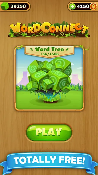 Word Connect - Word Games [MOD: безлимитные подсказки и открыты все уровни] (Бесплатно / APK) — скриншот 3