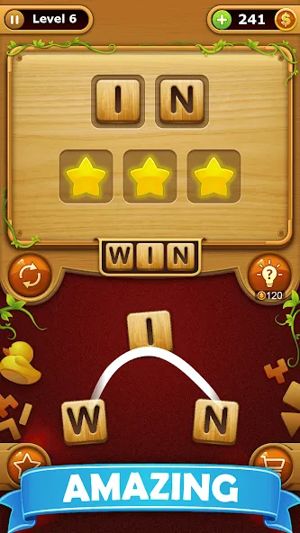 Word Connect - Word Games [MOD: безлимитные подсказки и открыты все уровни] (Бесплатно / APK) — скриншот 4