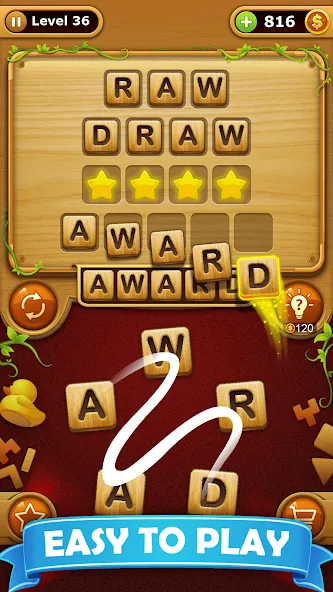 Word Connect - Word Games [MOD: безлимитные подсказки и открыты все уровни] (Бесплатно / APK) — скриншот 5