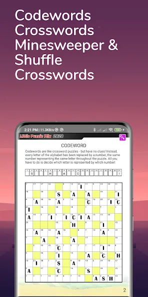 Скачать Puzzle Book: Daily puzzle page [MOD: открыты все головоломки] — скриншот 3