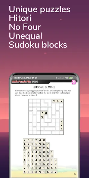 Скачать Puzzle Book: Daily puzzle page [MOD: открыты все головоломки] — скриншот 5