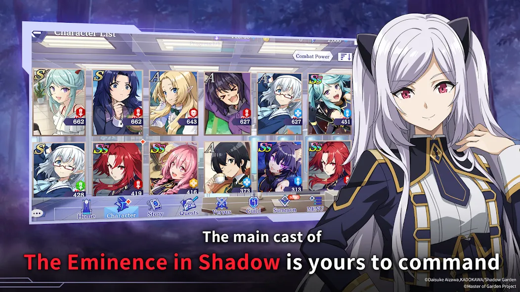 The Eminence in Shadow RPG [MOD: безлимитные деньги и ресурсы] (Бесплатно / APK) — скриншот 2